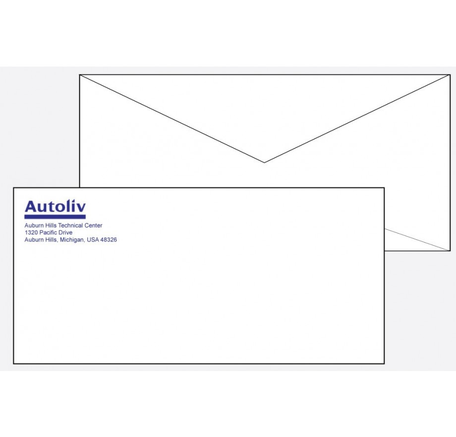 autoliv americas number 10 envelope number 10 envelope