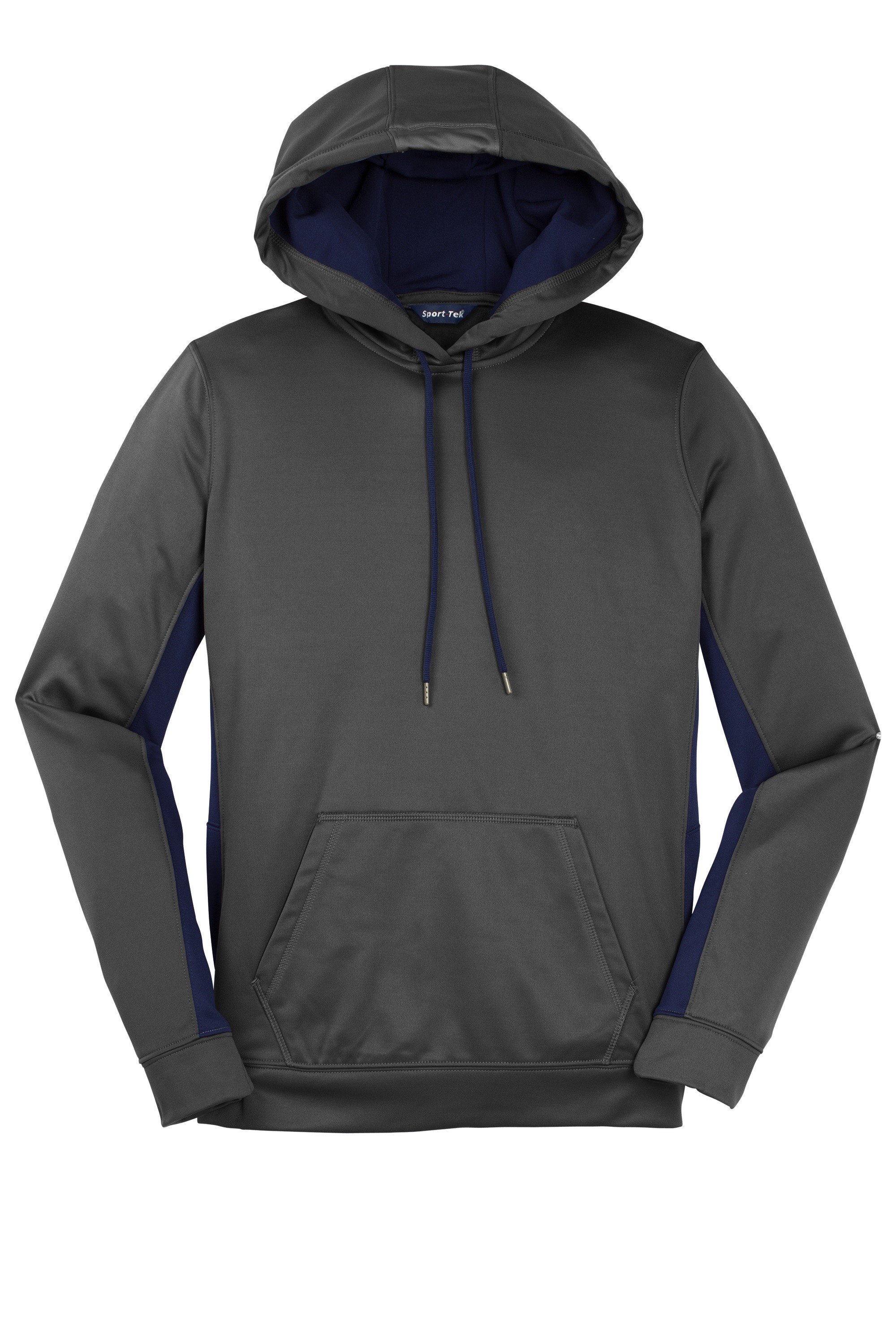 SportTek® Ladies SportWick® Fleece Colorblock Hooded Pullover