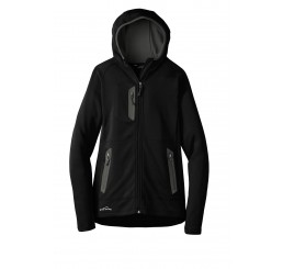Eddie Bauer Ladies Sport Hooded Full-Zip Fleece Jacket