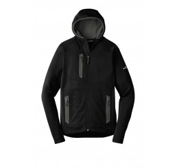 Eddie Bauer Sport Hooded Full-Zip Fleece Jacket 